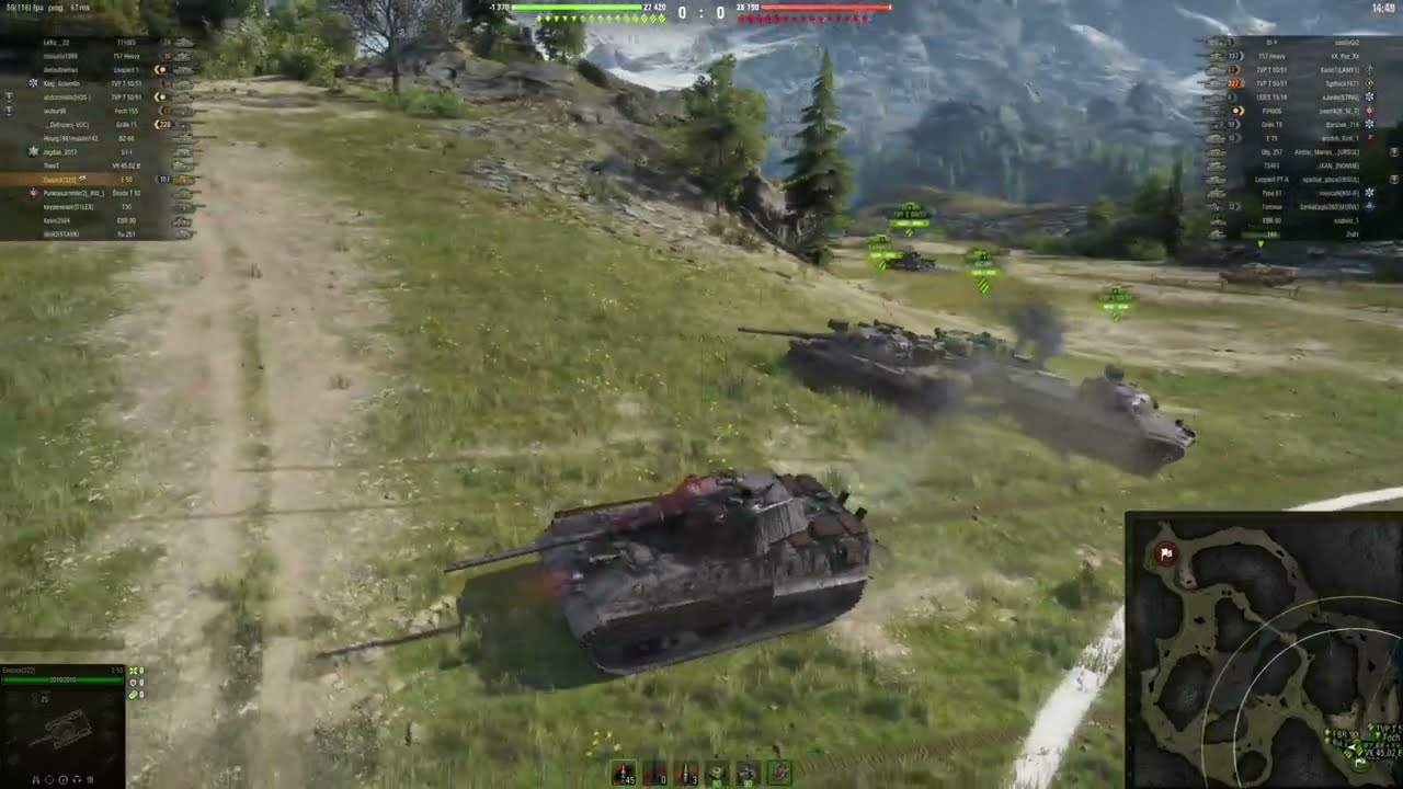 E 50 • 9,7K DMG 9 KILLS • World of Tanks
