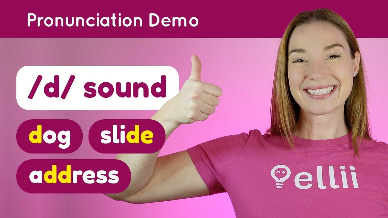 Pronouncing /d/ &ndash; English Pronunciation Lesson (Part 1)