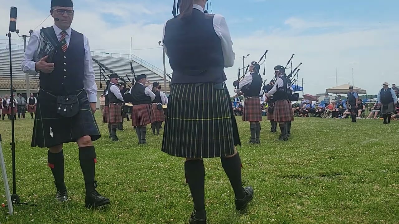 Vale United Pipe Band grade 3 medley  - Chicago Highland Games 2024