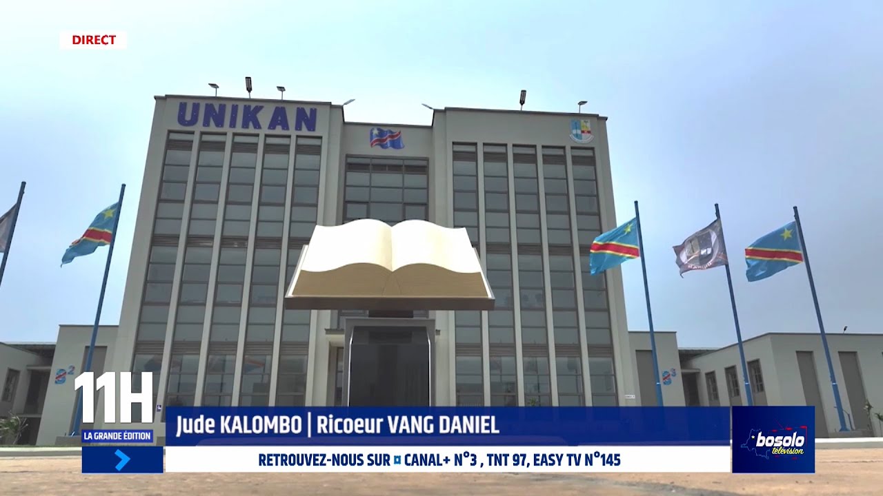 GRANDE EDITION 11H | 28 NOV 2026| INAUGURATION DE L’UNIVERSITÉ DE KANANGA PAR FELIX TSHISEKEDI