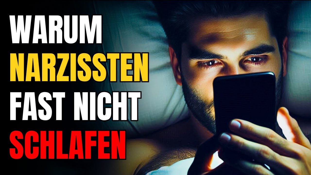 Warum Narzissten fast nicht schlafen – Die psychologische Wahrheit hinter diesem Verhalten