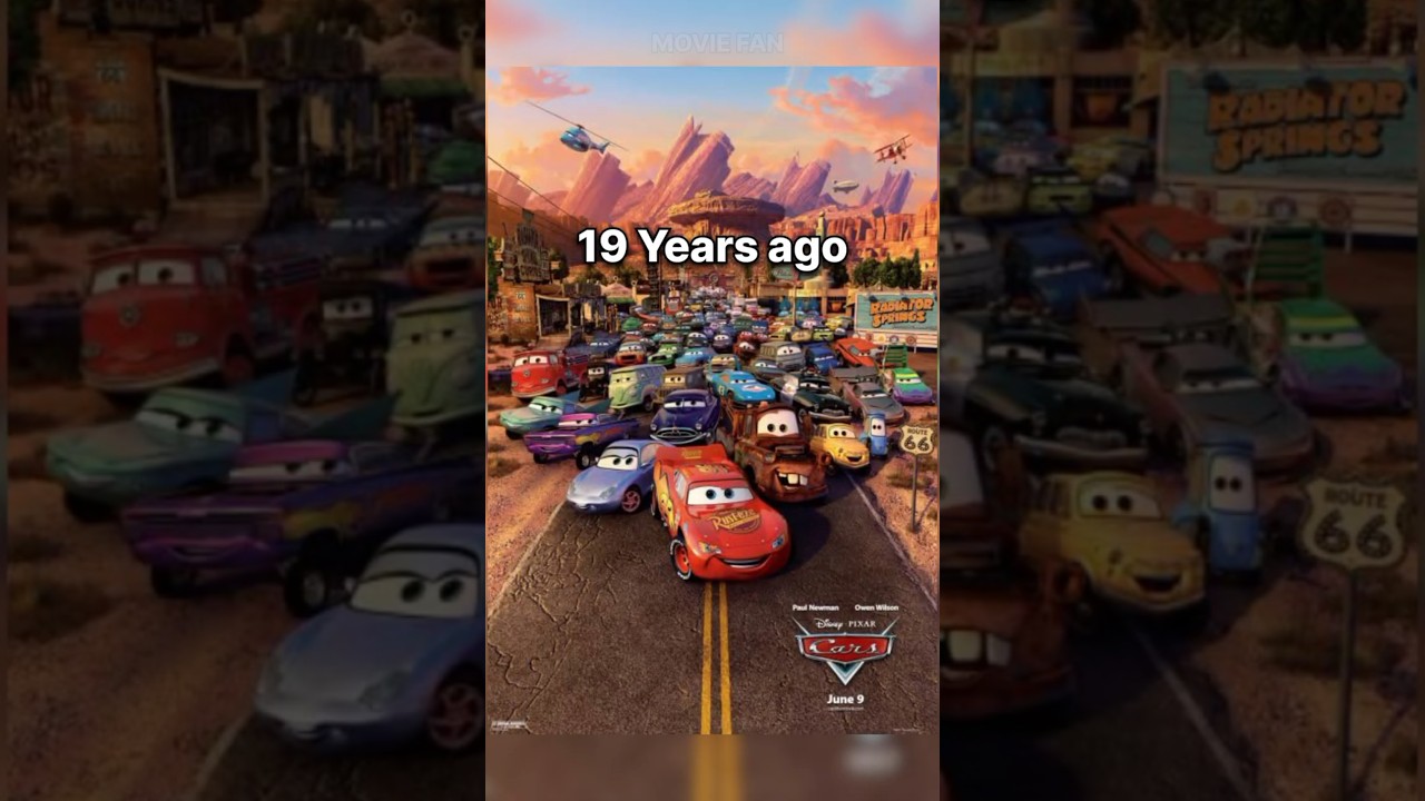 Pixar Cars Edit | Time Flies #shorts #cars #movie
