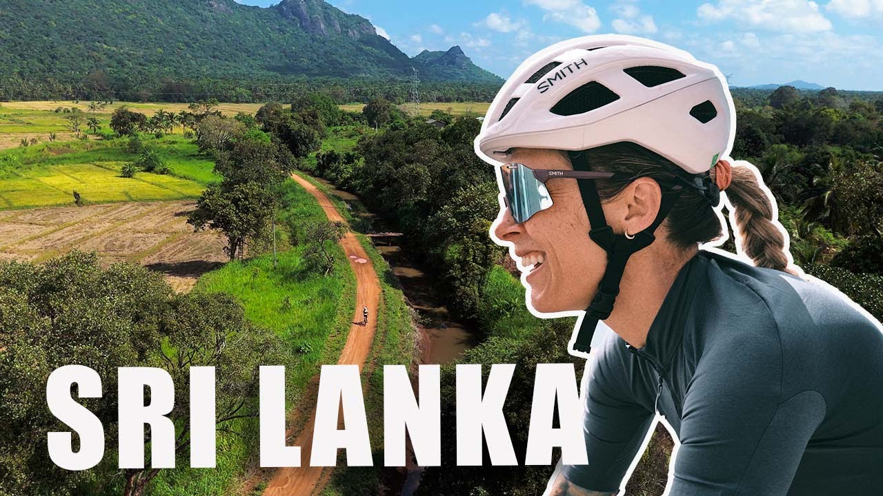 We saw monkeys!! Gravel riding SRI LANKA jungle