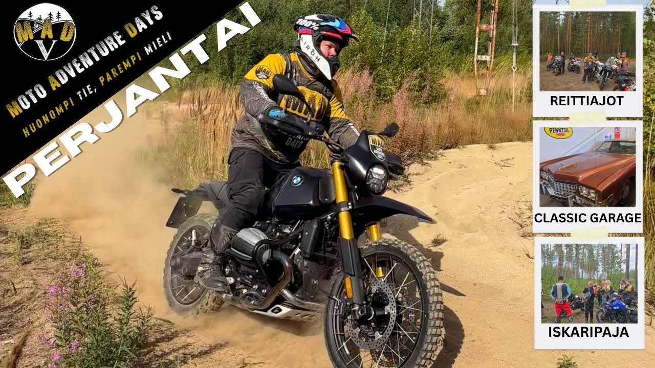 Moto adventure days 2025 MAD25 Himos perjantai