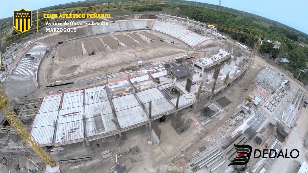 ESTADIO de PEÑAROL - CAP - Obras MARZO 2015