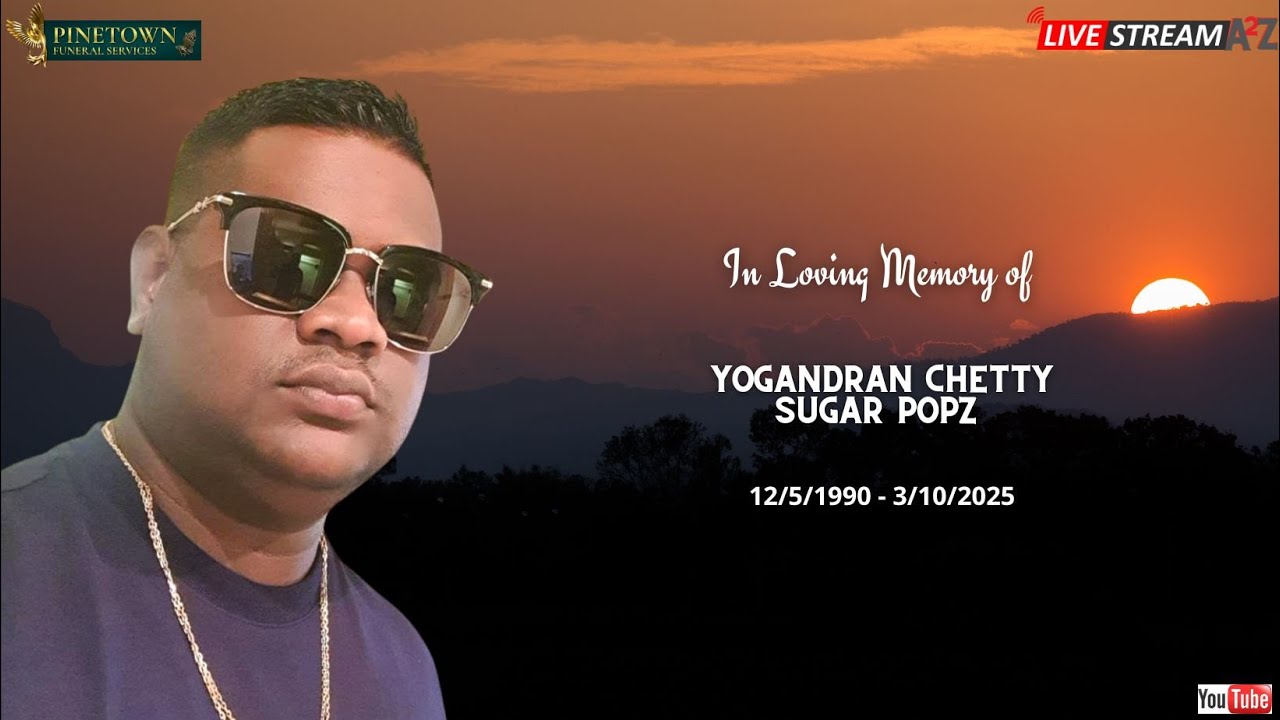 The Funeral Service of Yogandran Chetty  Sugar Popz