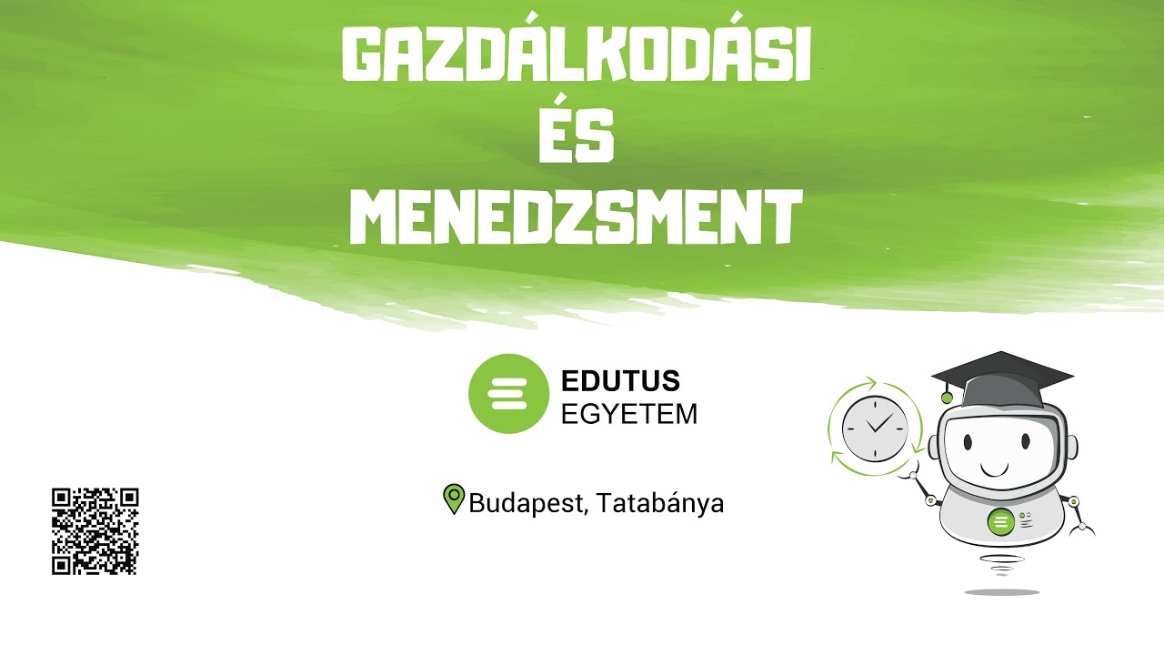 GAZDÁLKODÁSI ÉS MENEDZSMENT BA szak az Edutus Egyetemen