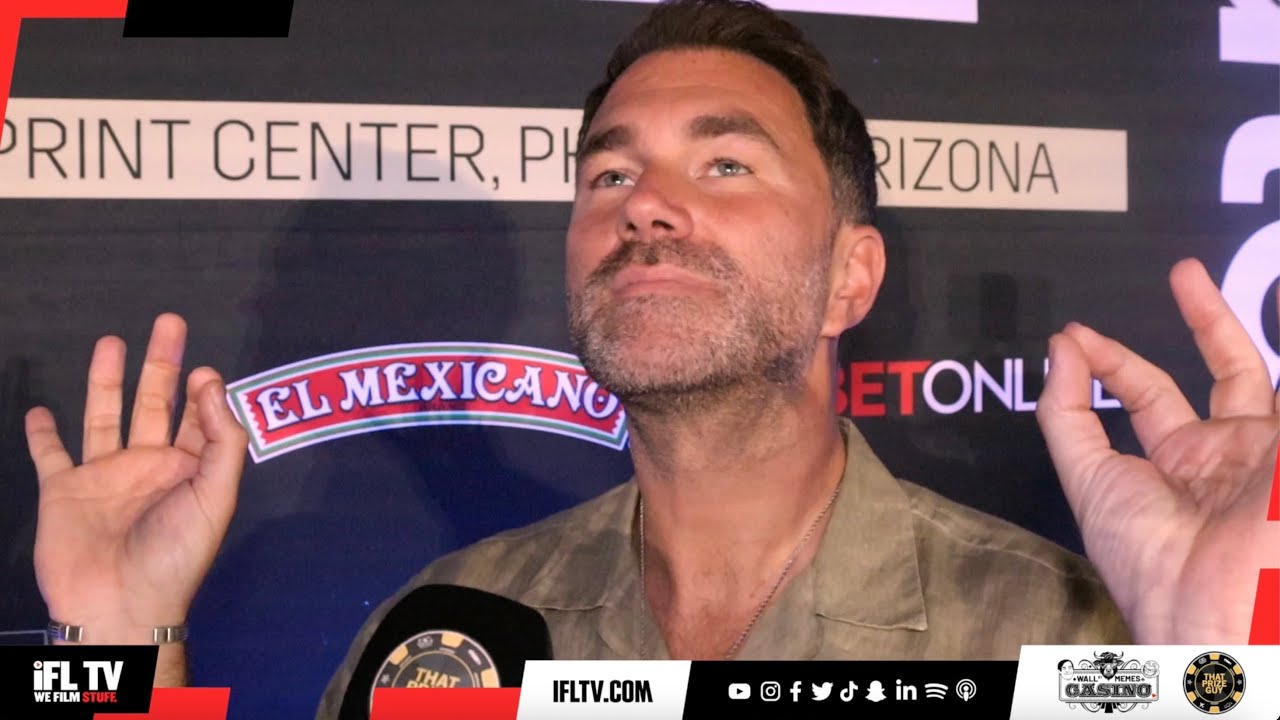'HE IS A BAD MOTHERF*****' -EDDIE HEARN GOES IN ON ANTHONY JOSHUA VS DANIEL DUBOIS/FURY/TALKS CANELO