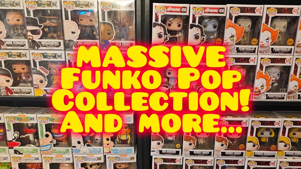 Massive Funko Pop Collection Room Tour and More...