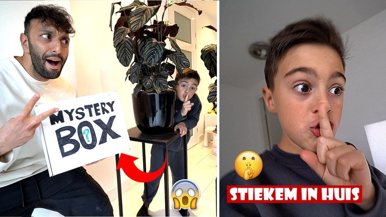 IK VERSTOPTE MIJ IN HUIS ZONDER DAT ZE HET WISTEN! 😳| LAKAP JUNIOR