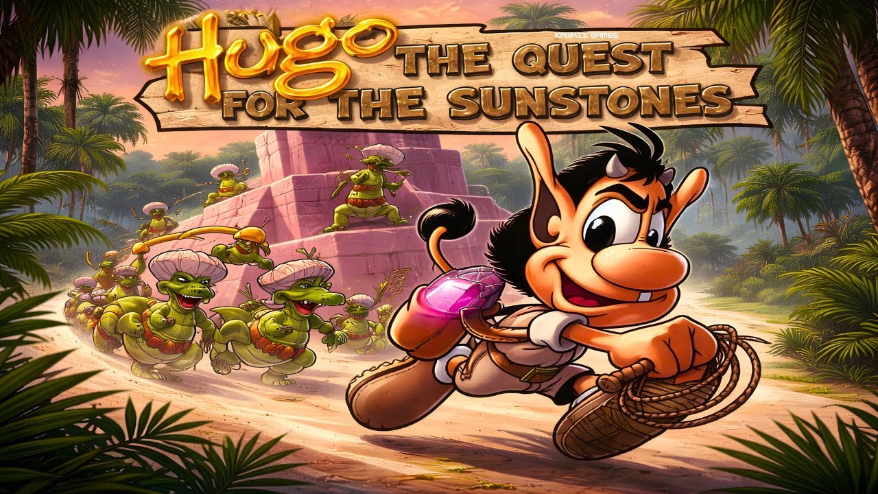 Hugo: The Quest for the Sunstones | PS1 | 4K60ᶠᵖˢ UHD🔴 | Longplay Walkthrough Full Movie Game