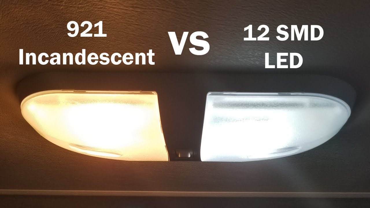 RV LED Light Replacement Cheap DIY for $25 – 12 SMD vs 921 Incandescent