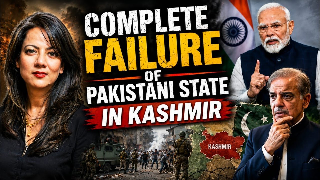 Complete failure of #Pakistani state in #Kashmir #India #Pakistan #Balochistan 
