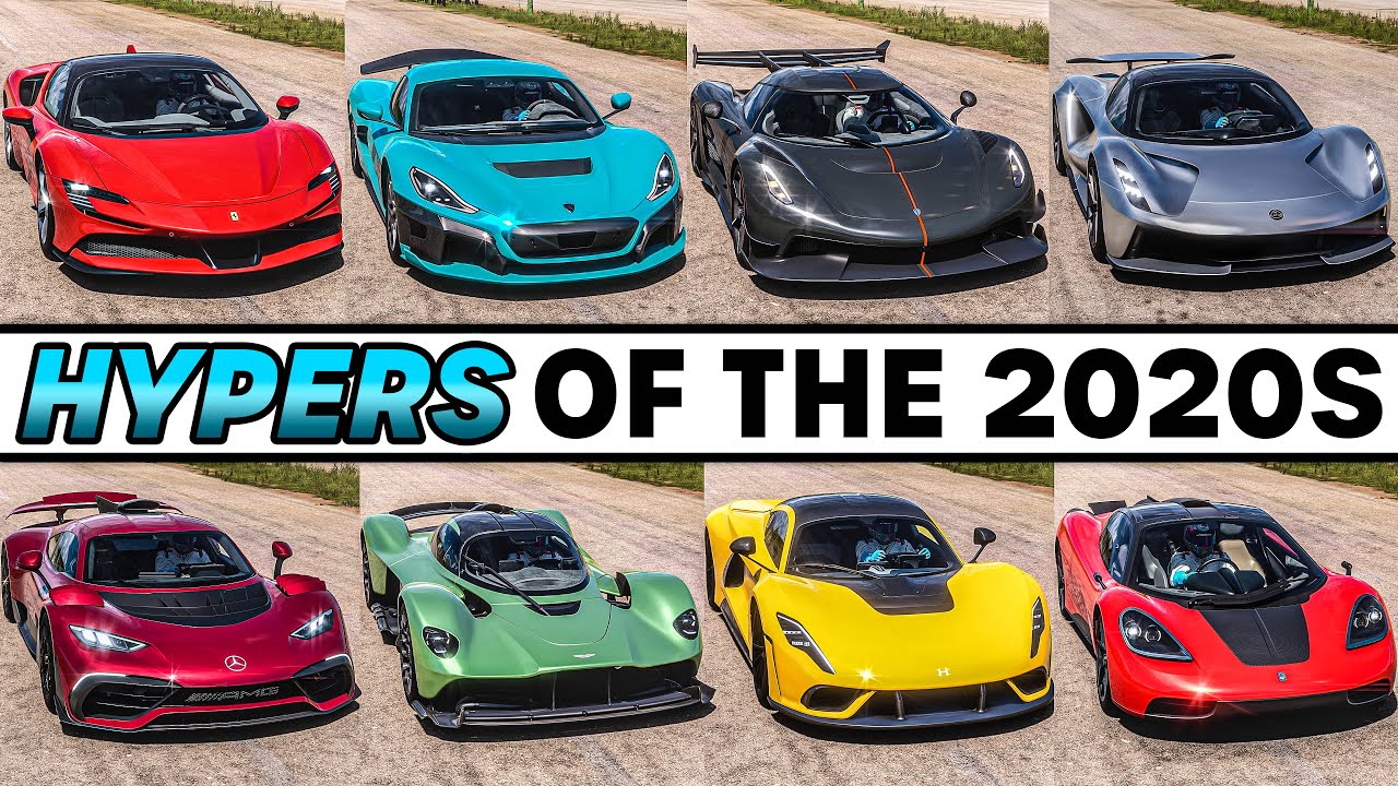 FH5 Acceleration Battle | Jesko, F5, Nevera, Evija, Valkyrie, AMG One, T50, SF90, Lambo Sián & More!