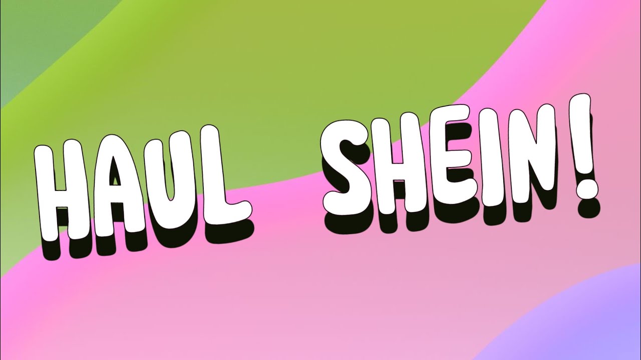 HAUL SHEIN! | SHOPPING 🛍️ 🥰