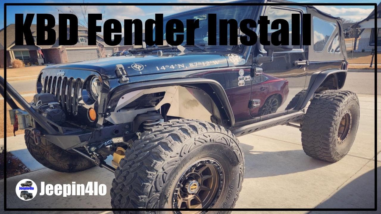 Installing KBD Fenders