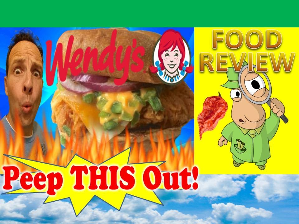 Wendy's® Jalapeño Fresco Spicy Chicken Sandwich Review! Peep THIS Out!