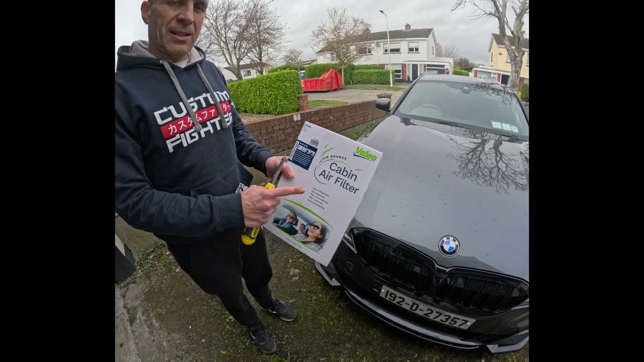 Como cambiar filtro del aire del motor y el del interior en un BMW 330e G20