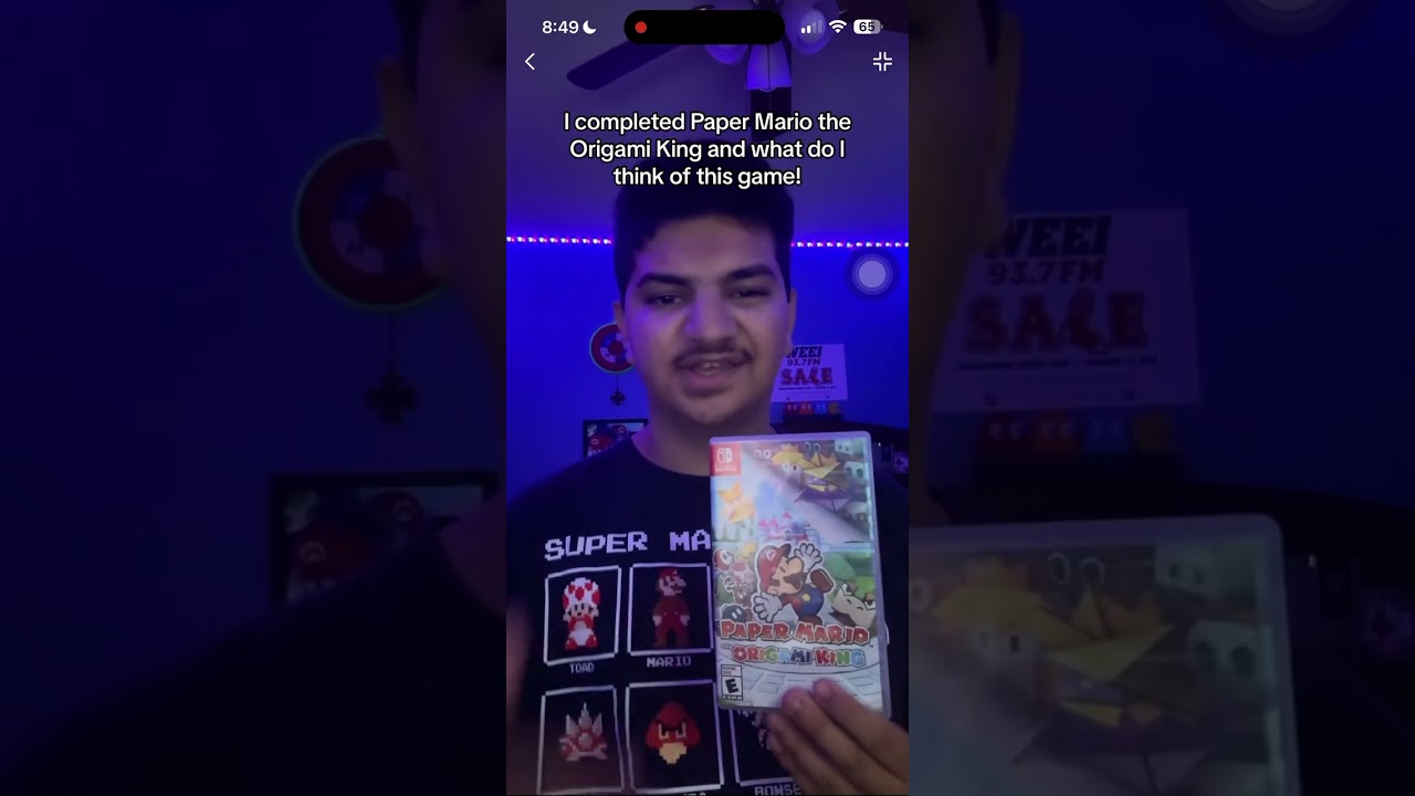 I completed Paper Mario the Origami King and what do I think of this game!