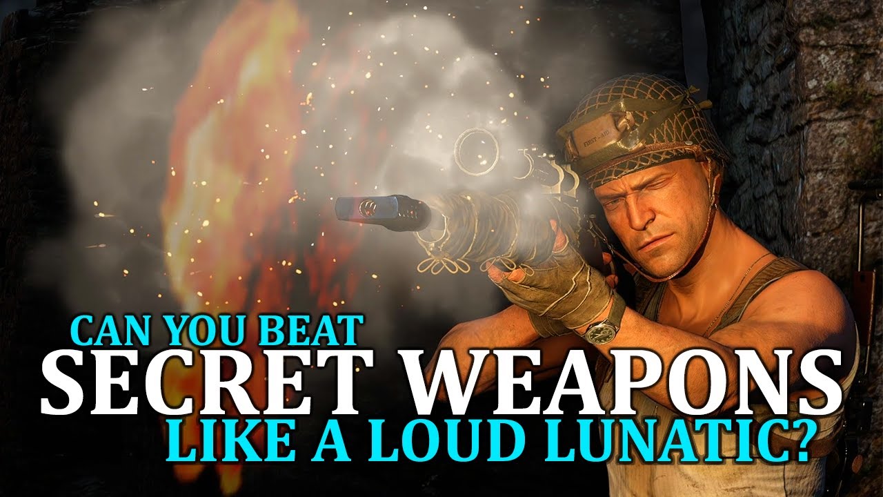 NINE INVADERS?! Can You Beat SECRET WEAPONS Like A Loud Lunatic? [Sniper Elite 5]