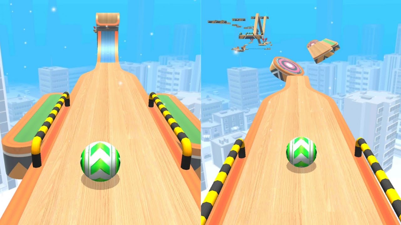 Sky Rolling Ball 3D - Gameplay Walkthrough Level 75 to 83 ( Android, IOS )
