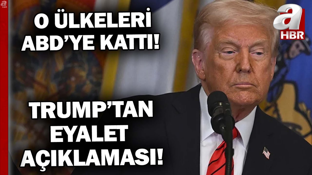 Kanada, Grönland, Venezueala! Trump gözünü diktiği ülkeleri ABD 'ye kattı | A Haber
