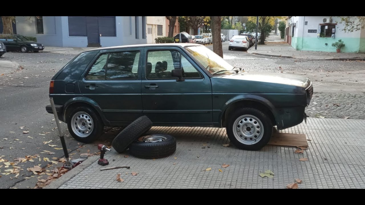 LLANTAS NUEVAS para el Golf mk2 Turbo diesel