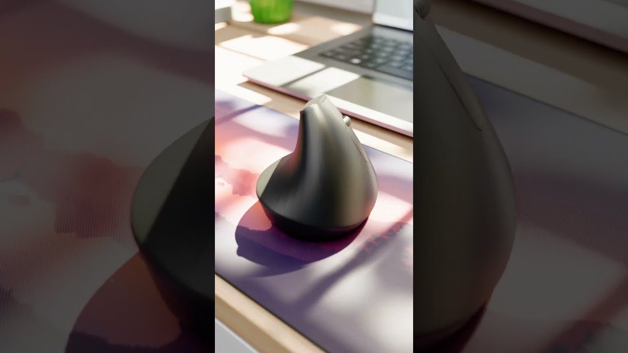 Мышь Logitech MX Vertical | 3D-анимация продукта | Blender
