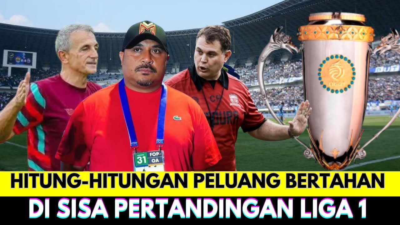HITUNG-HITUNGAN LOLOS DARI DEGRADASI DAN SISA JADWAL SEMEN PADANG PERSIS MADURA BERTAHAN DI LIGA 1