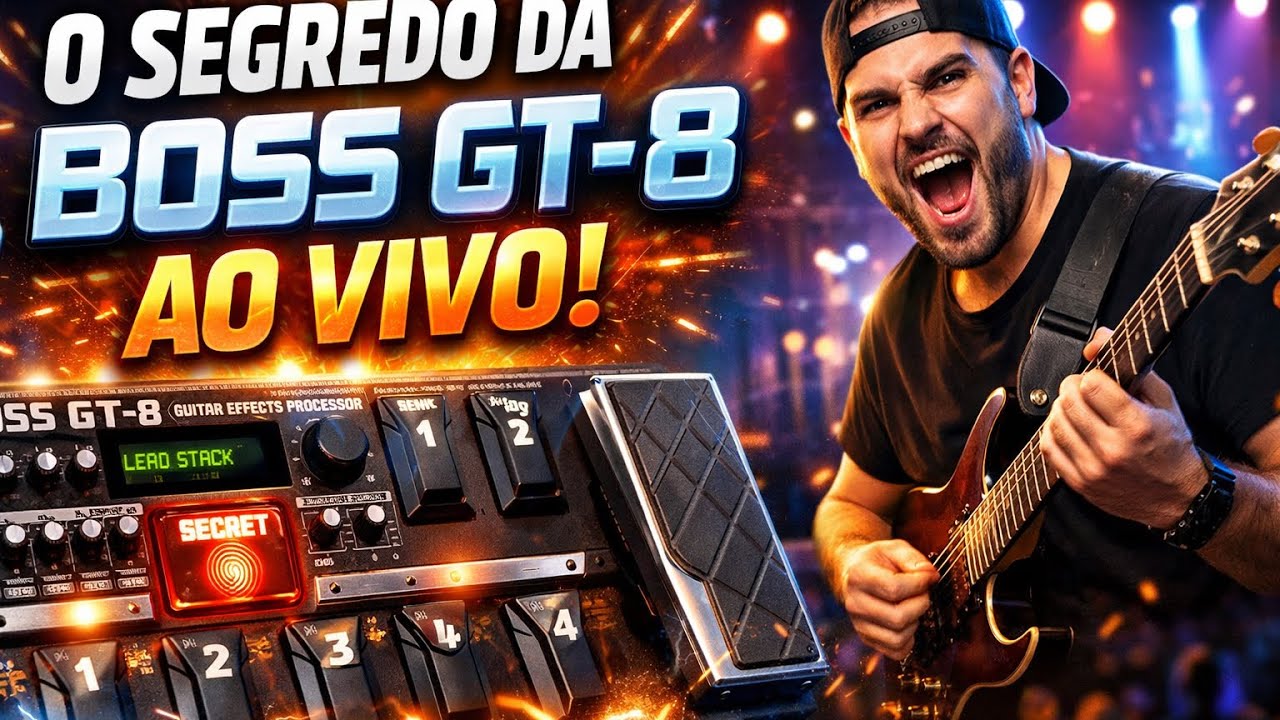Como Tirar SOM PROFISSIONAL de uma Pedaleira Antiga