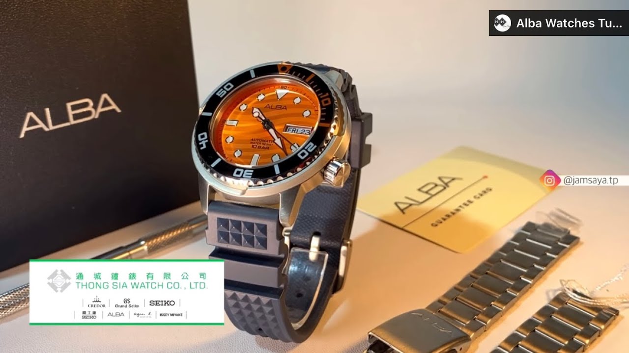 Alba Watches Tuna Zimbe, Untuk Pemula Ok - Untuk Kolektor Juga Ok Boskuh