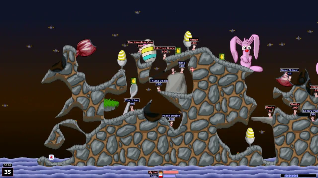 Mytrel vs Bogu Bogu, Match 5, Worms Armageddon Community Tournament #1, 3rd Place Match