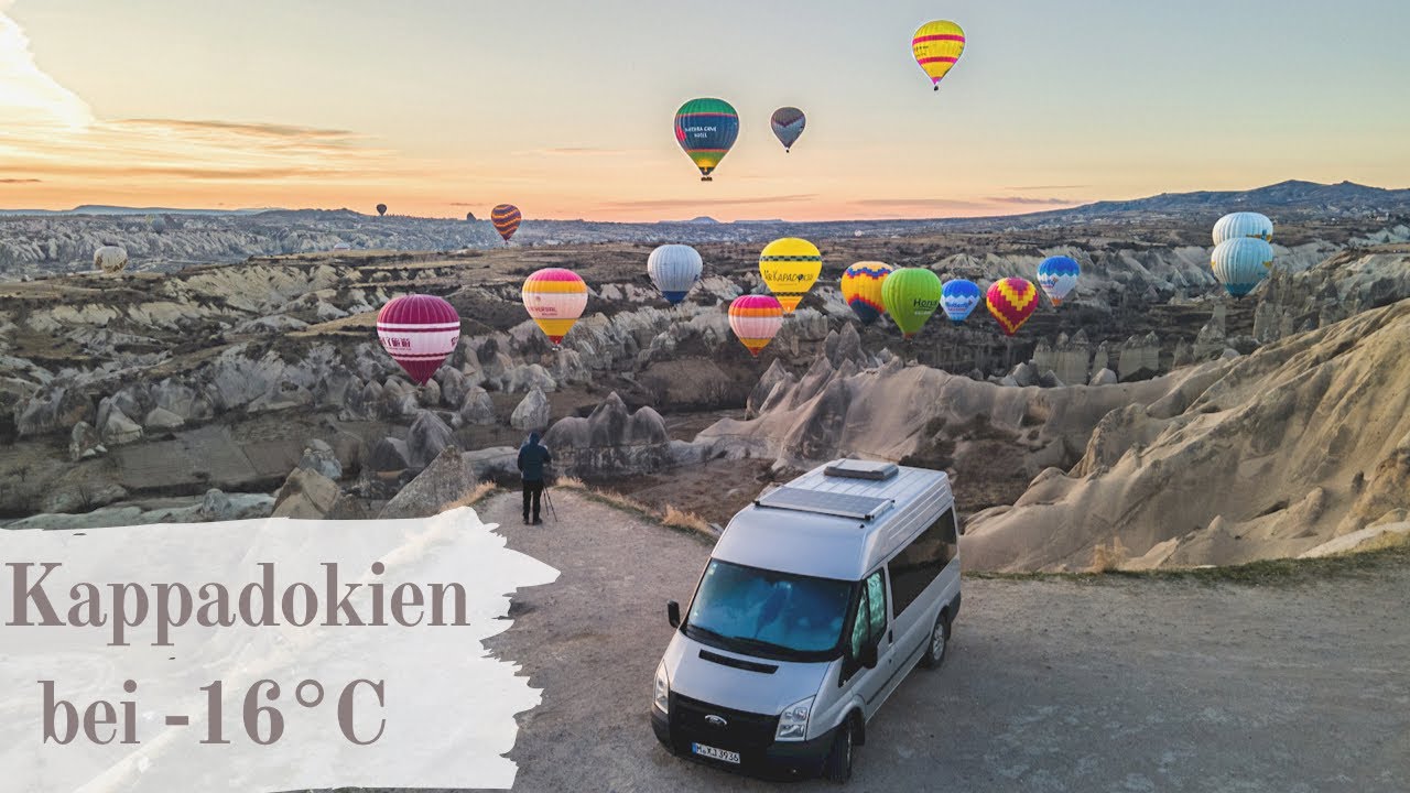 Каппадокия на автофургоне зимой | VANLIFE Турция # 7
