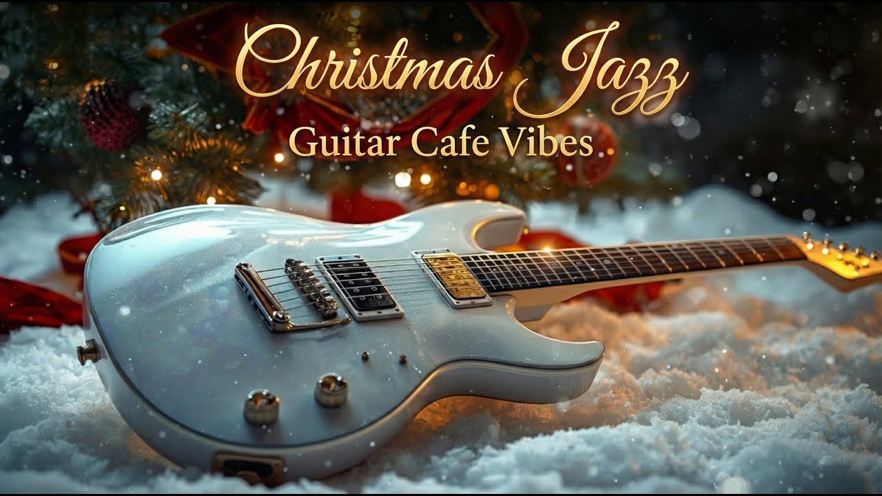 🎄 Smooth Jazz Christmas 🎄 Relaxing Guitar Music for Cafe, Study & Work