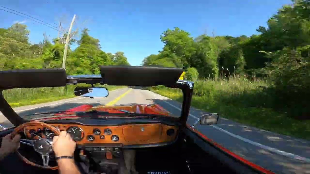 1968 Triumph TR5 test drive!