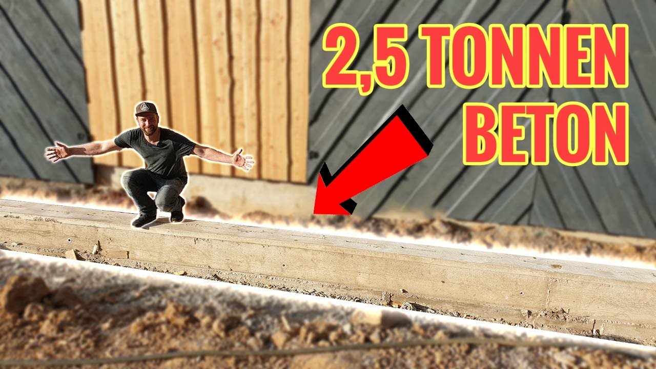 Die DIY XXL Ablaufrinne steht! Haben wir es jetzt komplett übertrieben?