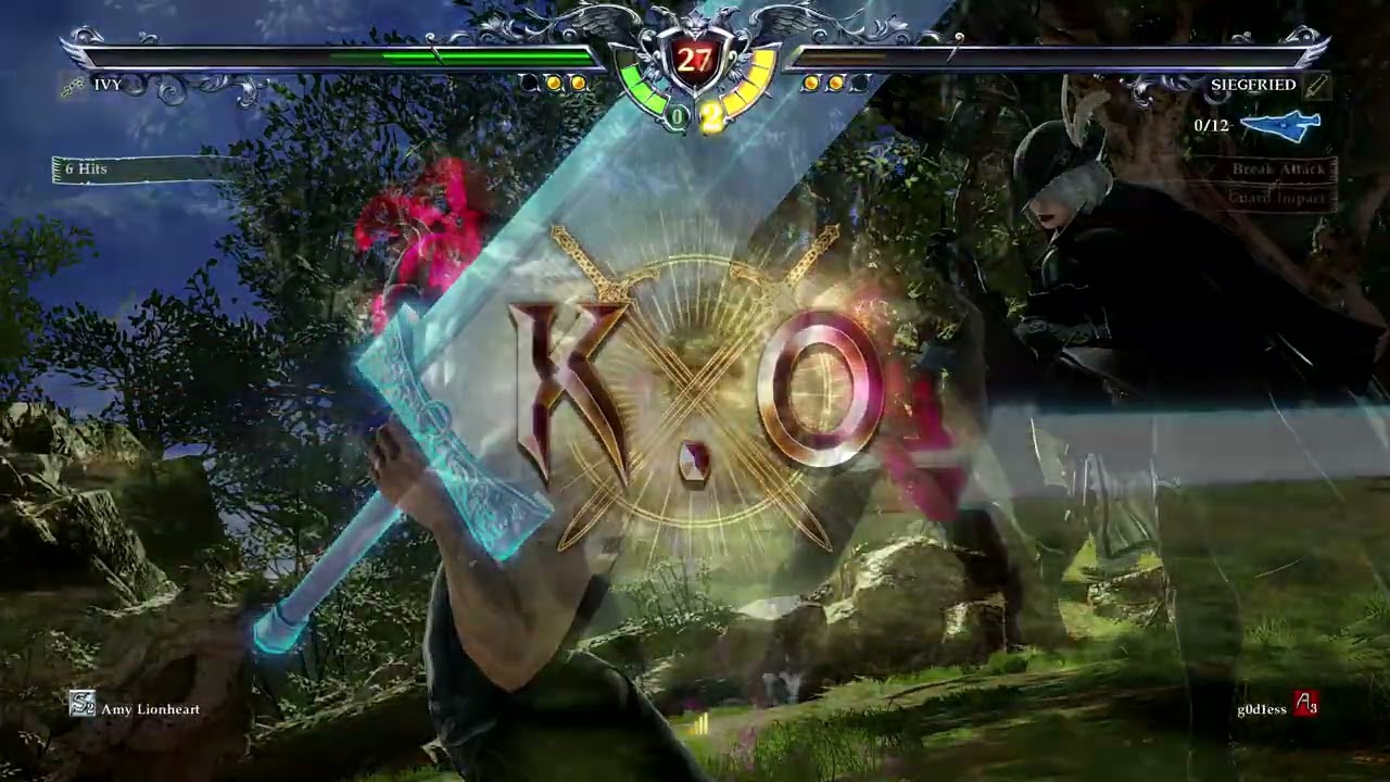 SOULCALIBUR VI【v2.31】| IVY (Vs. Siegfried) Skill Project