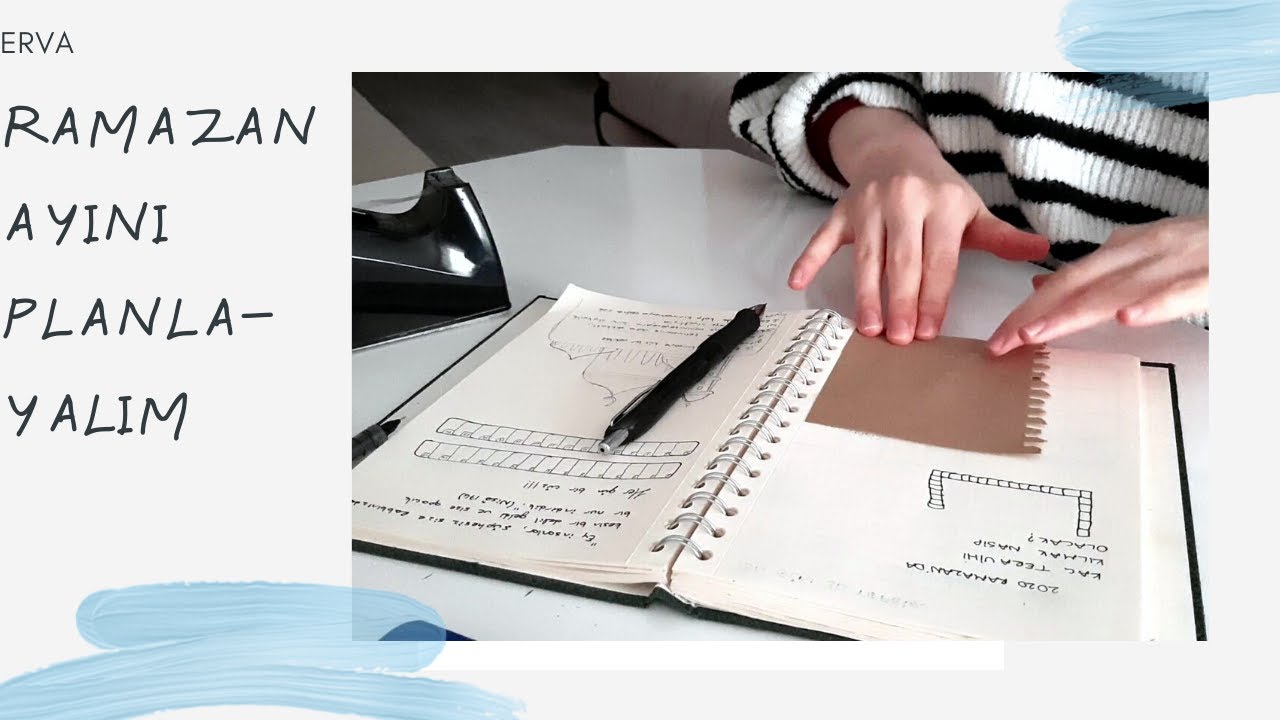 Ramazan'ı Birlikte Planlayalım || Planlayıcı Nasıl Oluşturulur  || Pratik Bullet Journal Örnekleri