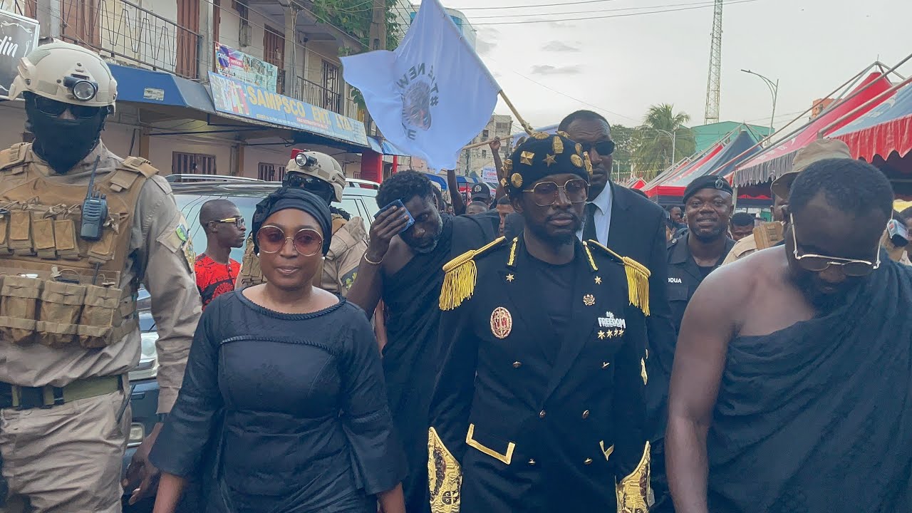 Nana Kwame Bediako Cheddar Storms Otumfuo Akyempehene Oheneba Aduse Poko Funeral Rites