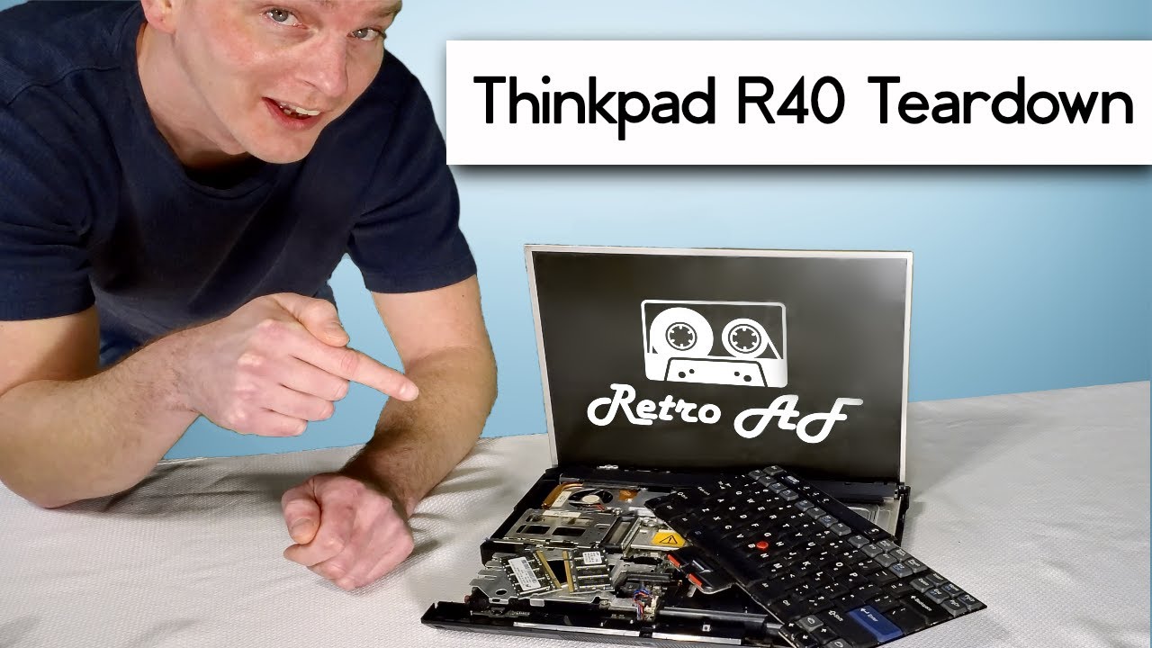 IBM Thinkpad R40 Teardown