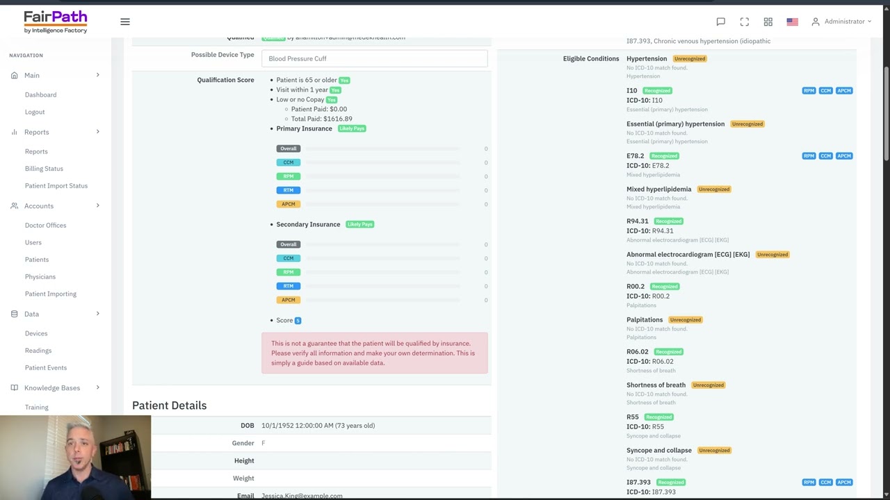 How FairPath Uses AI to Map Clinical Notes to ICD-10 Codes (RPM, CCM, APCM Eligibility)