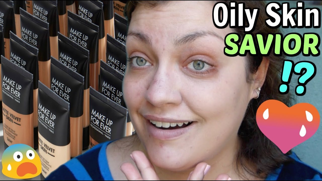 *MIRACLE FOUNDATION* For Oily Skin!? | Let's Test!: MUFE Matte Velvet Skin Full Coverage Foundation