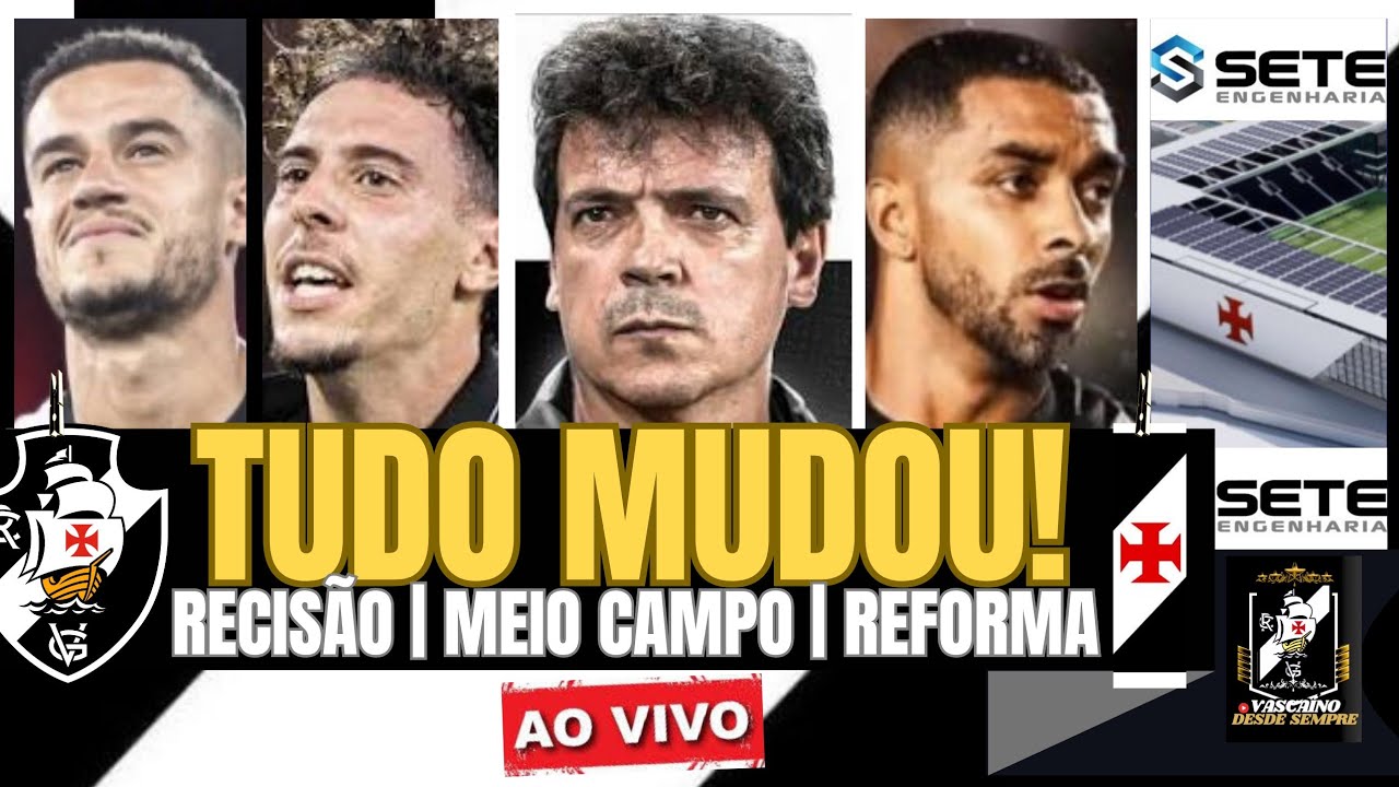 ⚠️MUITA COISA MUDOU EM 2026! E AGORA O VASCO TENTA DAR A VOLTA POR CIMA E AFASTAR A CRISE INTERNA