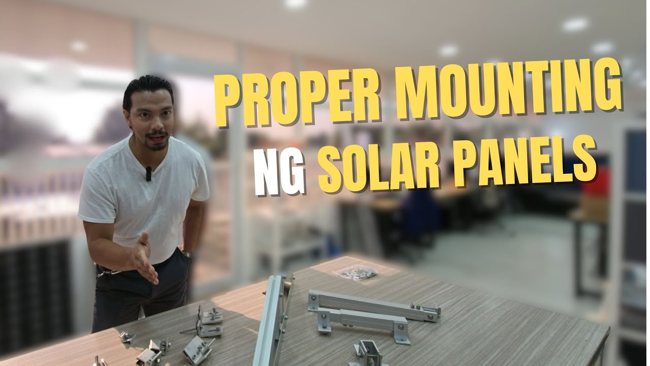 Tamang Pagkabit ng Solar Panels Gamit ang Professionals Aluminum Railing System