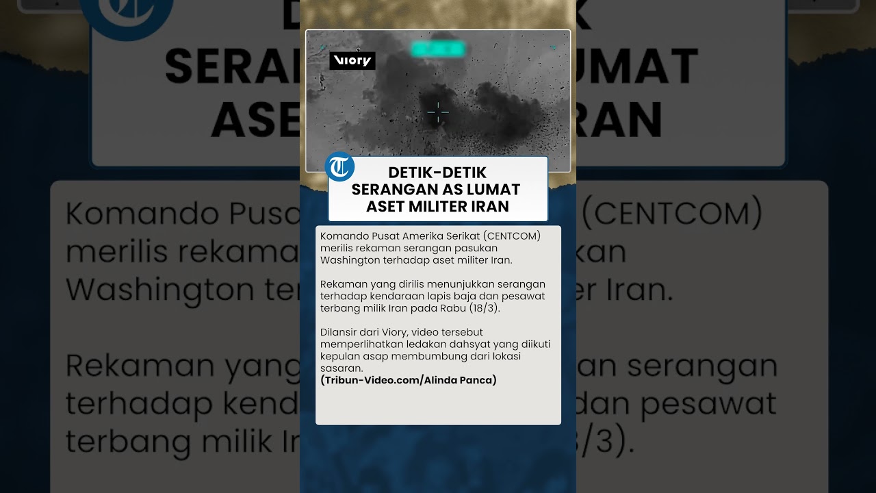 Detik-detik Serangan AS Terhadap Aset Militer Iran saat Operasi Gabungan dengan Israel