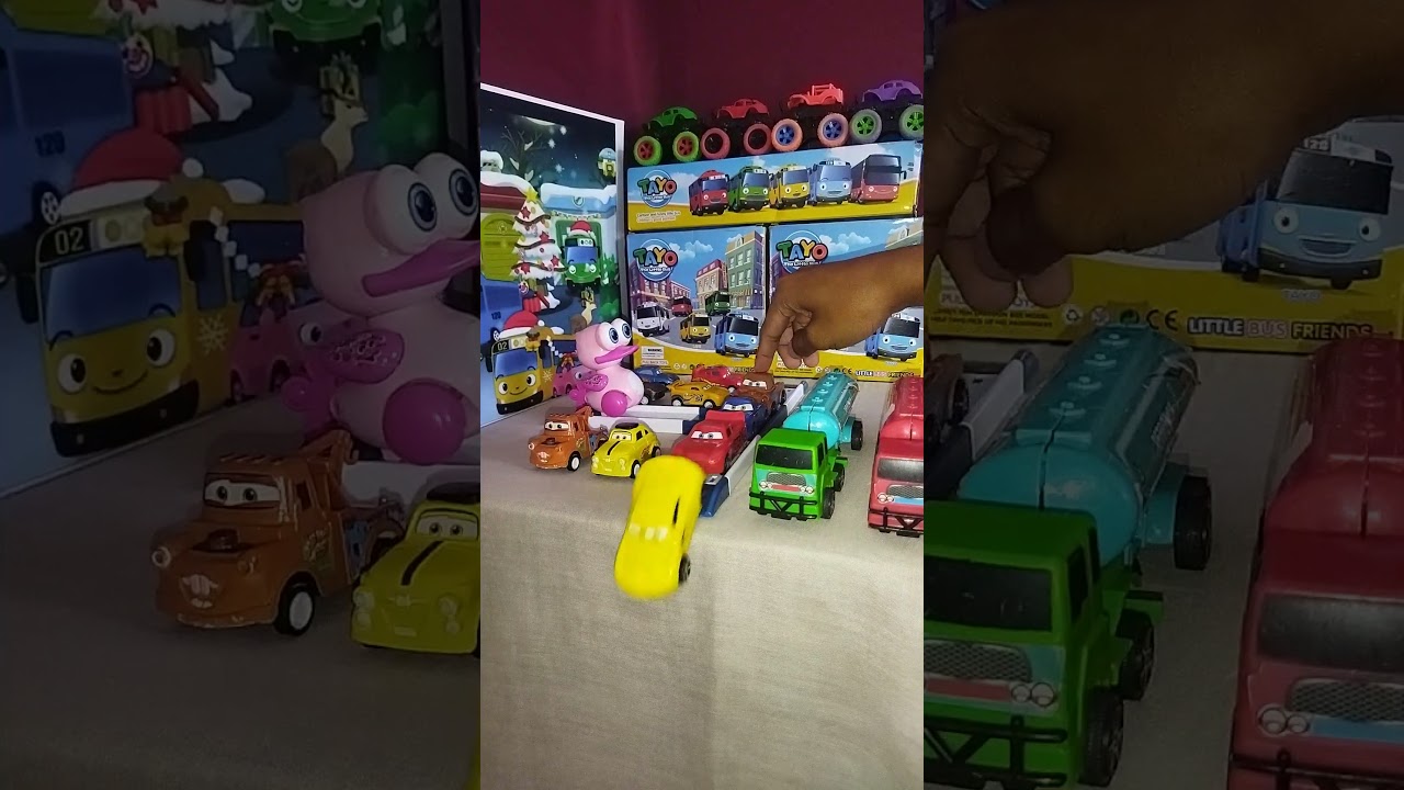 All kinds of toys Bus tayo, Thelittlebus, McQueen, Thomas