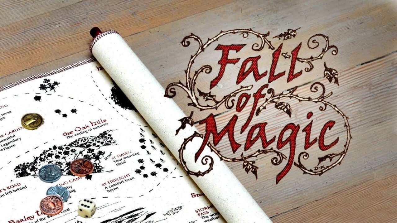 Fall of Magic: le plus beau jdr du monde (pour sa version physique) - La Minute Rôliste