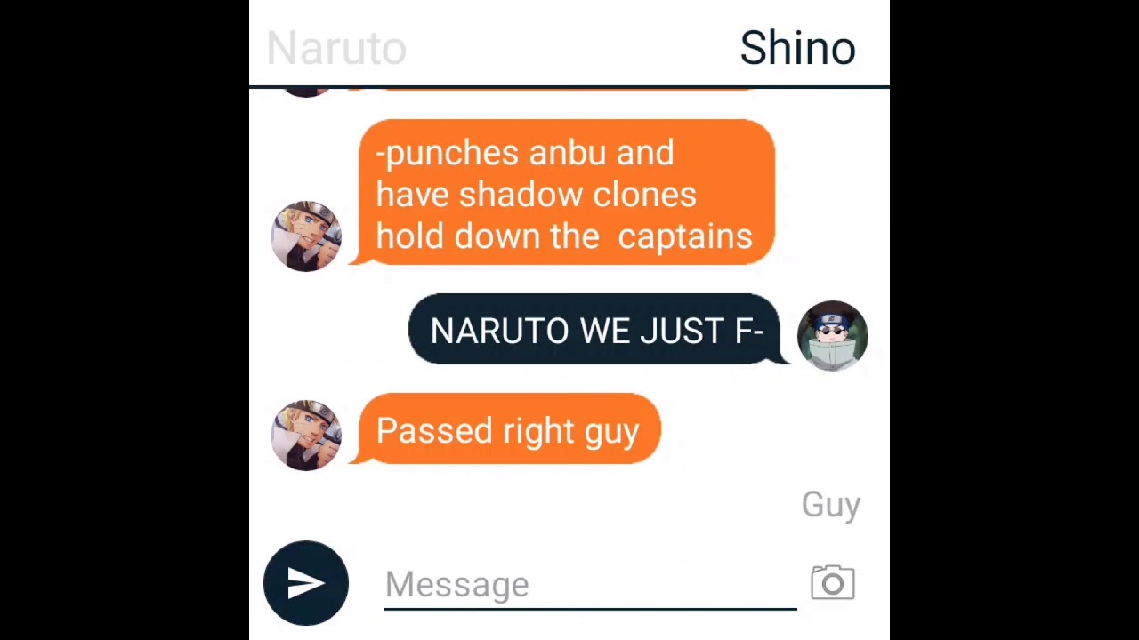 Naruto new personality Part 2 (chunin exams)