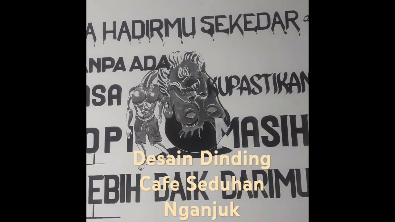 Desain gambar dinding cafe Seduhan Nganjuk karya Art WISNU Studio 2025 #art