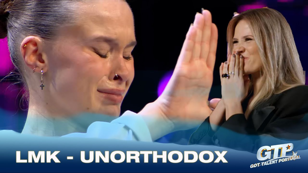 O grupo LMK Unorthodox recebeu uma ovação de pé! | Audições | Got Talent Portugal 2024